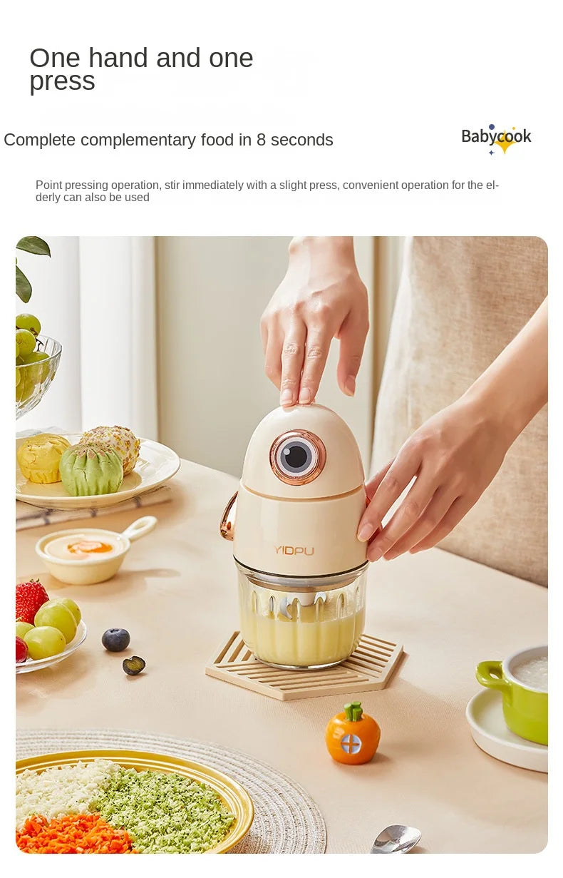 siwenyeden 300ml Electric Chopper & Grinder – 200W Mini Food Processor