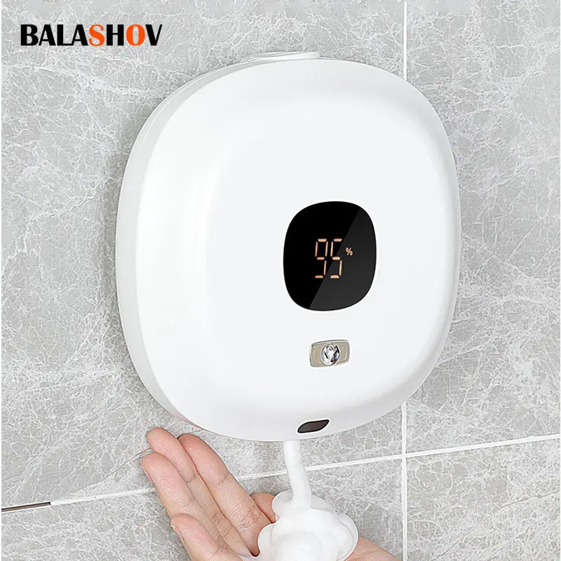 BALASHOV Automatic Foam Soap Dispenser – Touchless Wall-Mounted USB Rechargeable (S1)