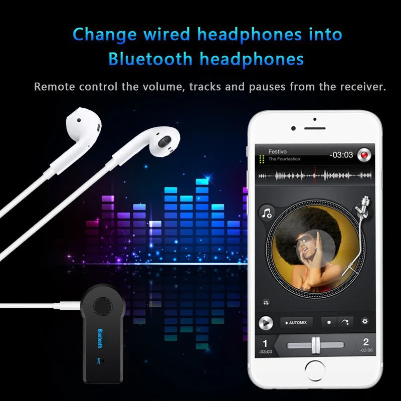 Tideboom 2-in-1 Bluetooth 5.0 Receiver & Transmitter Adapter