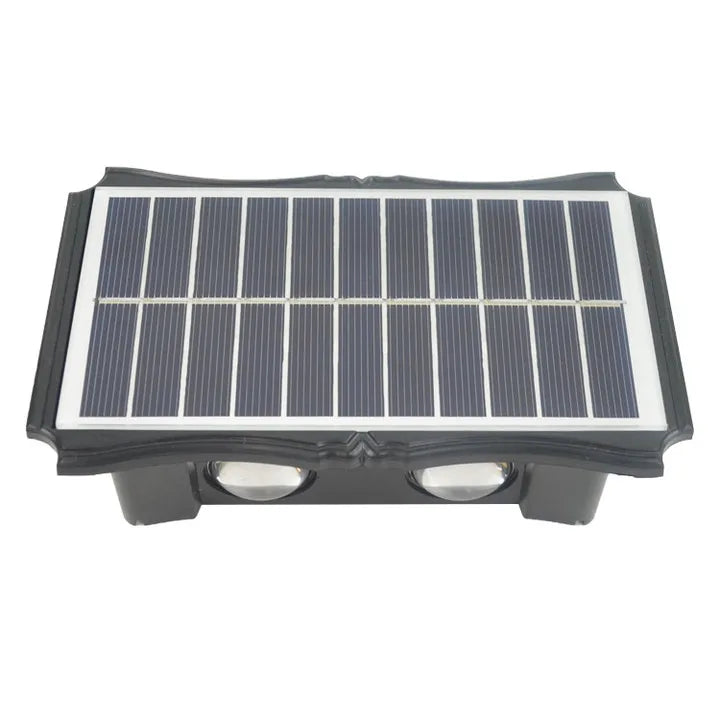 CHENBEN Solar LED Wall Light | IP65 Waterproof Outdoor Wall Lamp, Warm/RGB