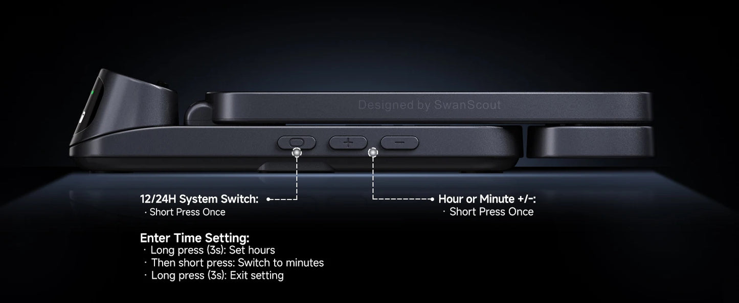 15W Wireless Charging Stand for Samsung Phone, Watch & Earbuds