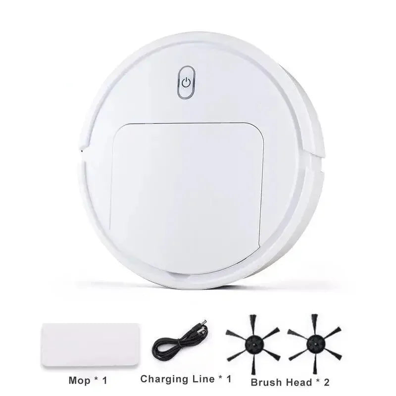 BOW AI Smart Sweeping Robot Vacuum – 3-in-1 Mop, Sweep & Suction, Slim 6cm Design