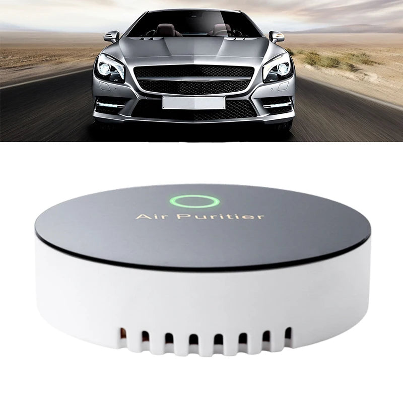 USB Air Purifier with 15 Million Negative Ions & Active Oxygen – Compact Deodorizer for Car & Small Spaces