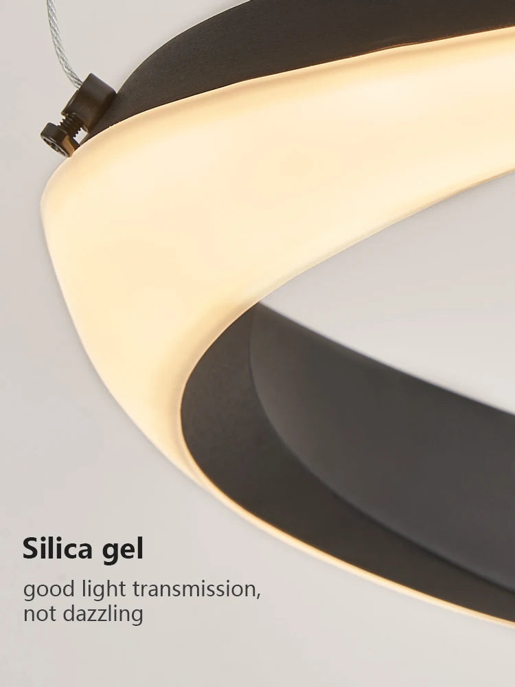 FLDY Modern LED Hanging Light | Round Pendant, Warm / Neutral / Cool White