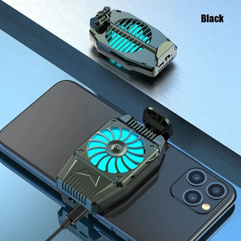 Turbo Hurricane Phone Cooler – USB Gaming Cooling Fan for iPhone & Android