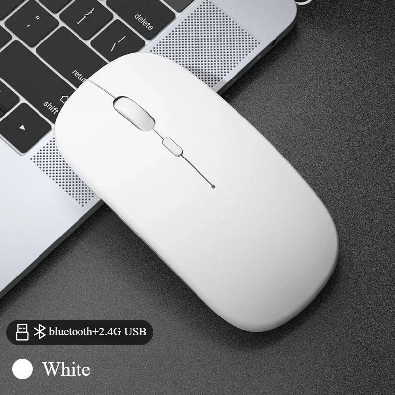 Bluetooth Wireless Mouse with Rechargeable Battery – Universal Dual-Hand Use