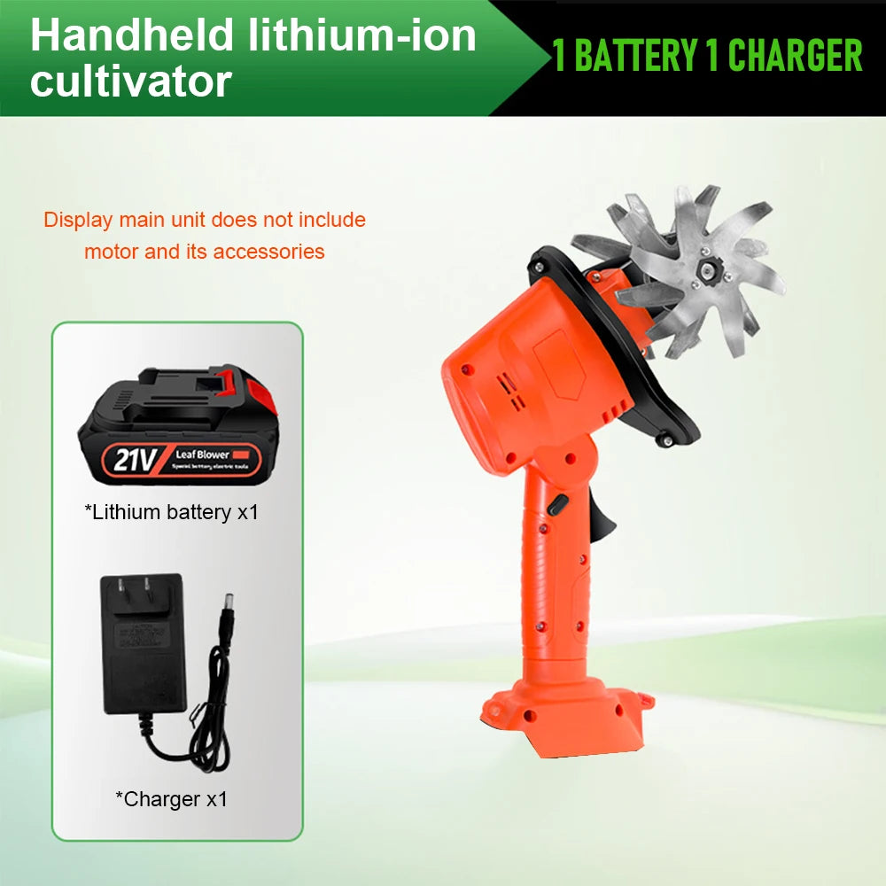 Electric Garden Tool Cordless Cultivator 21V or 24V Battery Random Supply Garden Equipment