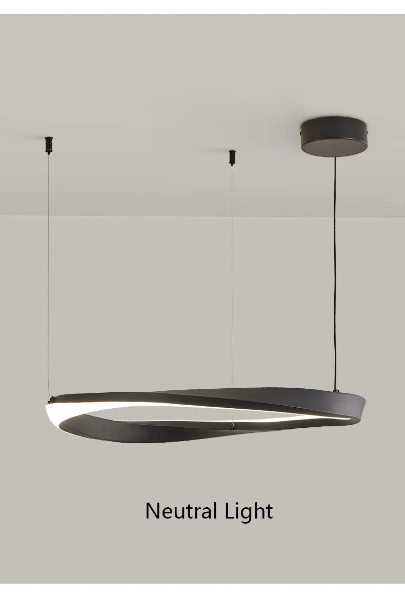 FLDY Modern LED Hanging Light | Round Pendant, Warm / Neutral / Cool White