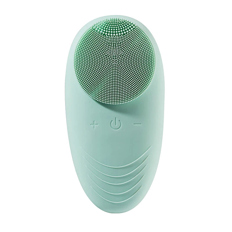 Sonic Facial Cleansing Brush – Deep Cleansing Silicone Face Scrubber