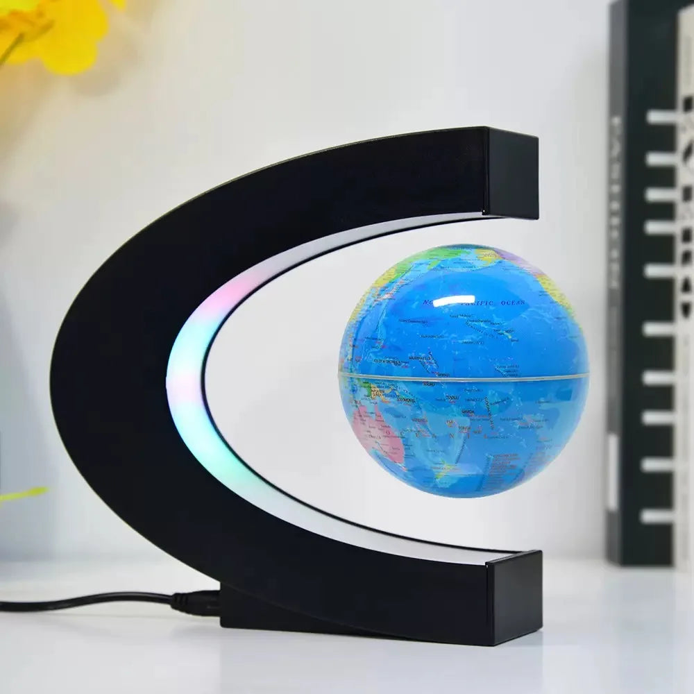Floating LED Levitating Ball Lamp | Magnetic Suspension Desk Decor Light