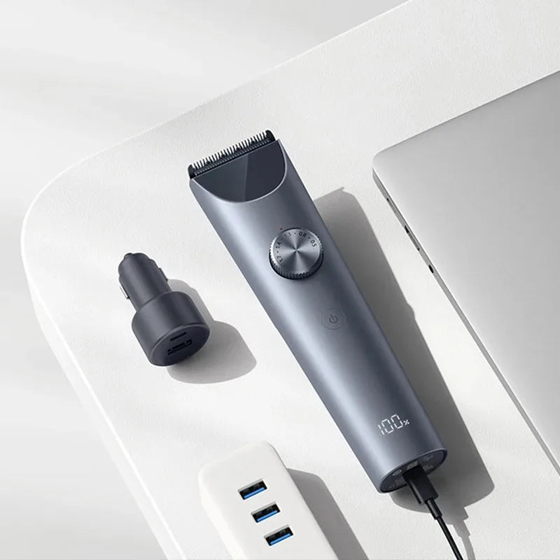 Xiaomi Hair Clipper 2 – USB-C Fast Charging, 19 Length Settings, Digital Display