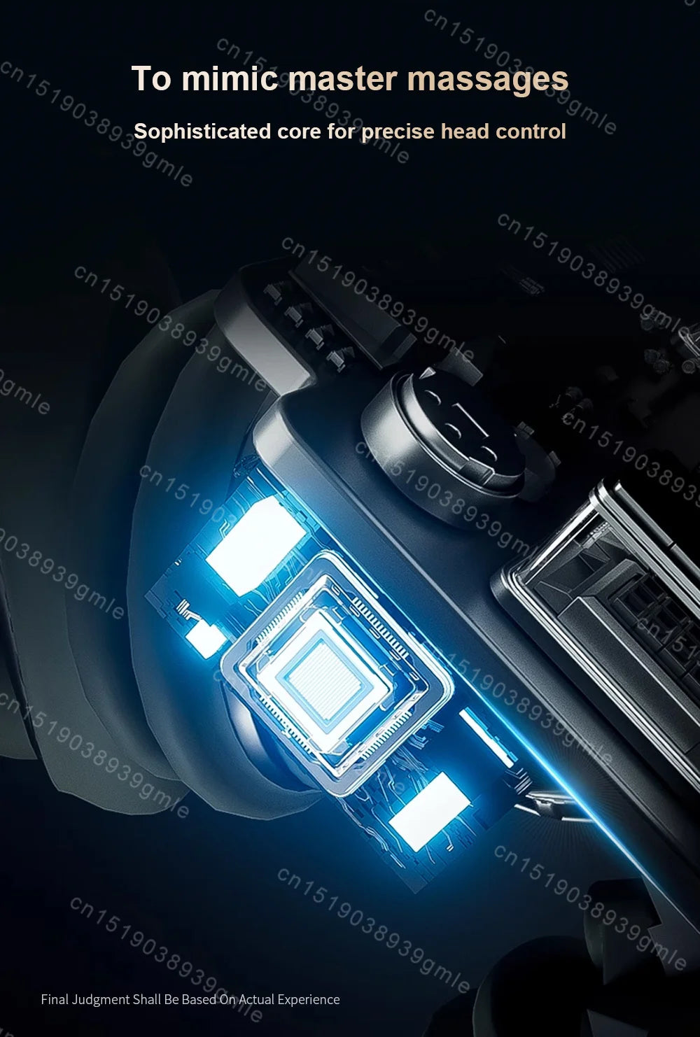 4-Finger Kneading Neck Massager – Hot Compress Trapezius & Shoulder Relief