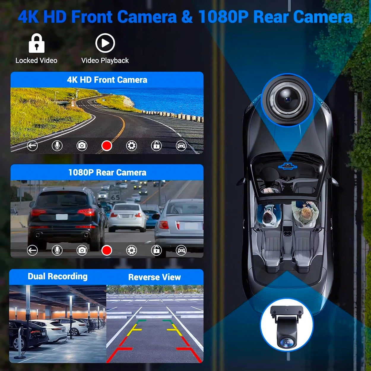 Pionray Universal Car Multimedia Player 7” / 10.26” – CarPlay, Android Auto