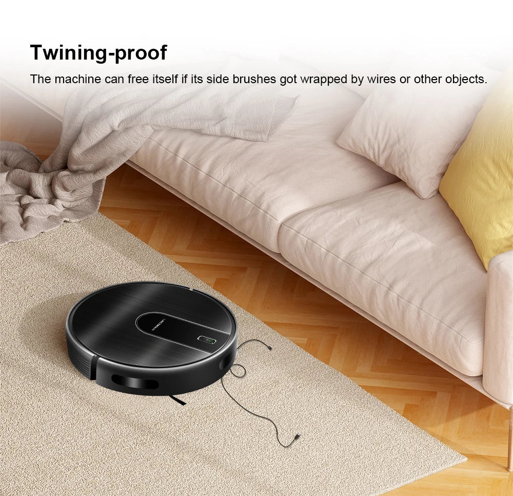 Liectroux N7S-U Smart Robot Vacuum Cleaner – Wet & Dry Mop, HEPA Filter, Alexa Ready