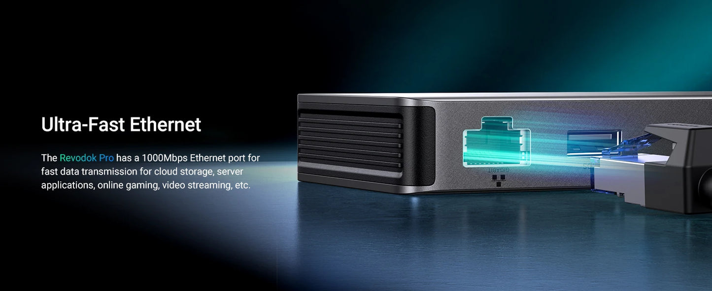 13-in-1 USB-C Docking Station – Triple 4K@60Hz Display, 100W PD, 10Gbps Hub