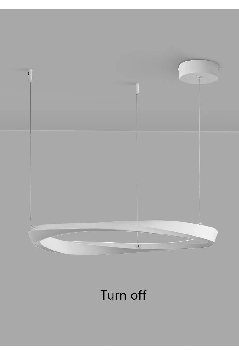 FLDY Modern LED Hanging Light | Round Pendant, Warm / Neutral / Cool White