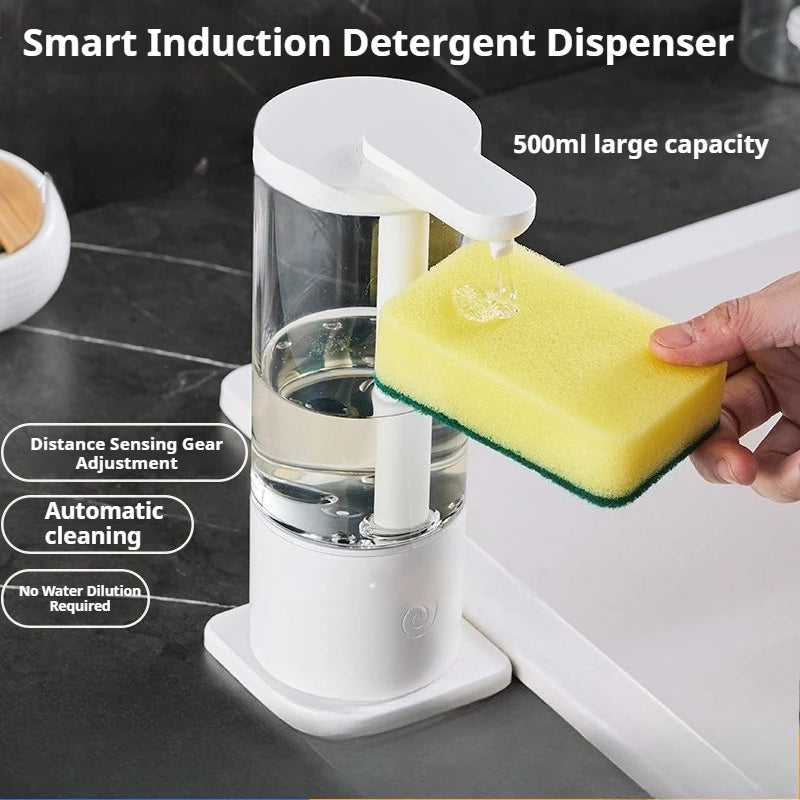 Automatic Touchless Liquid Soap Dispenser 500ml | Infrared Sensor | IPX5 Waterproof