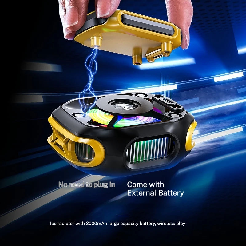 CX12 Magnetic Phone Cooler with AI Mode – 10W Semiconductor Ice Cooling (Type-C)