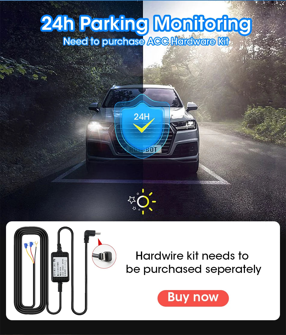Develuck 11.26” 4K Smart Rearview Mirror Dash Cam with CarPlay & Android Auto