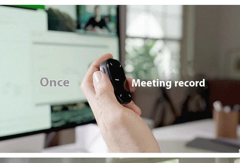 KSADKVOR CHP04 AI Smart Air Mouse – Bluetooth Wireless Gyro Remote with Voice & Recording