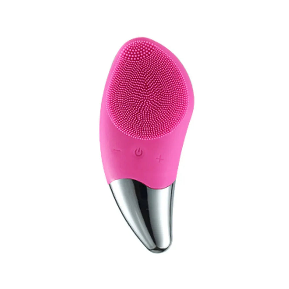 CAMMUO Waterproof Facial Cleansing Device – Ultrasonic Vibration Massage Brush