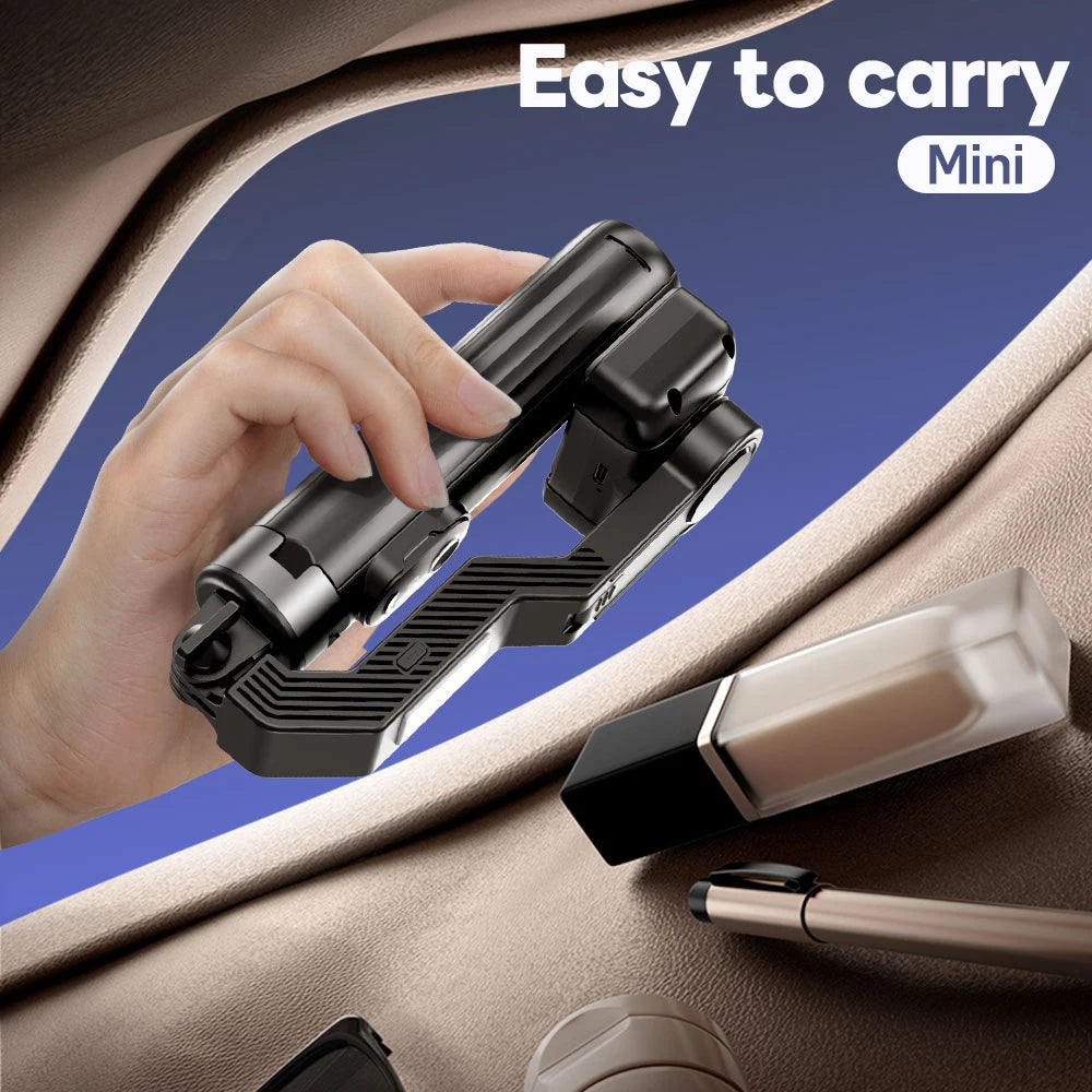 Mini Bluetooth Selfie Stick with Quad-Leg Tripod & 360° Rotation