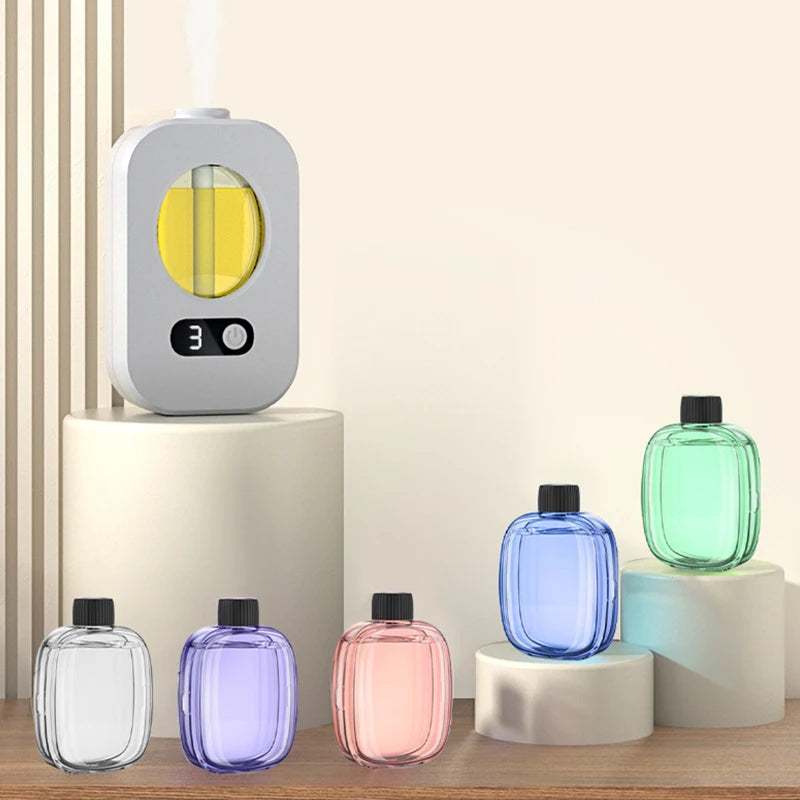ZAOXI Smart Aromatherapy Diffuser – USB-C Rechargeable, Nano Atomization, Wall or Desk Mount