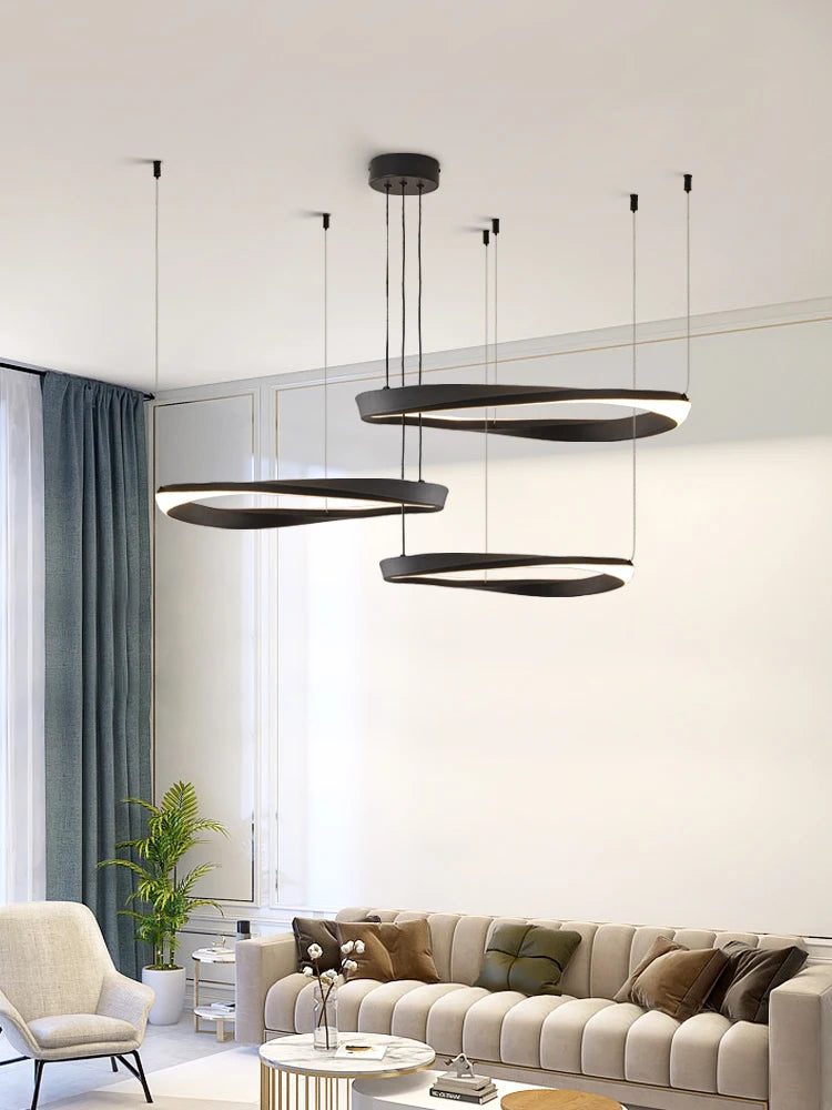 FLDY Modern LED Hanging Light | Round Pendant, Warm / Neutral / Cool White