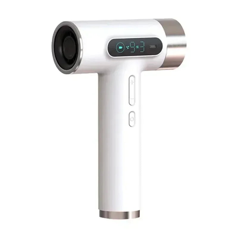 CHUBAN Wireless Hair Dryer – 100000RPM High Wind, USB-C Rechargeable