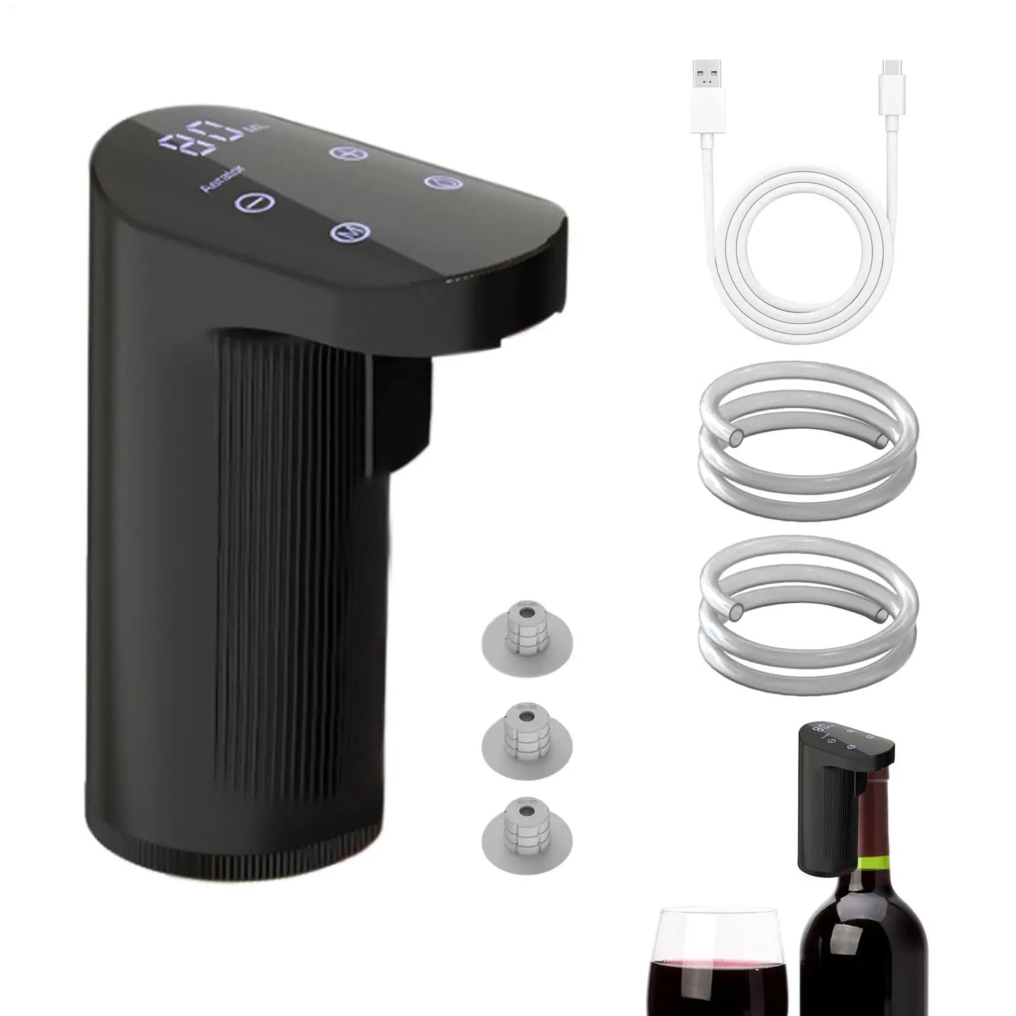 Electric Wine Decanter – Effortless Aeration & Smooth Pouring