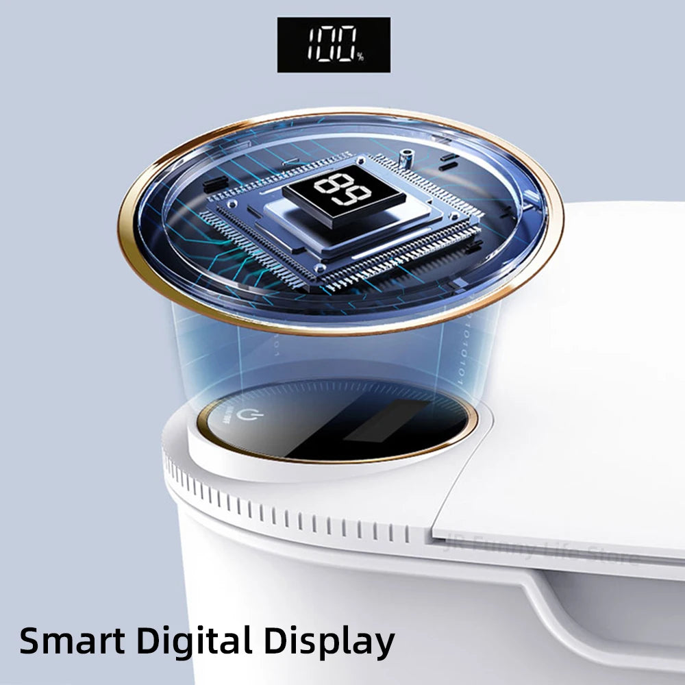 18L/20L Automatic Smart Trash Can – IPX5 Waterproof, Antibacterial Lamp, Long Battery Life