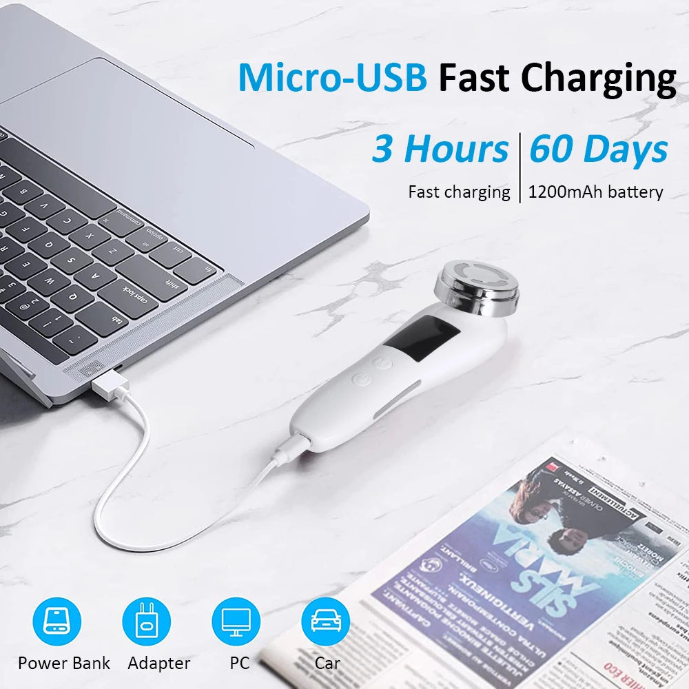 Peicon M80B Radiofrequency Face Massager – Skin Rejuvenation & Firming Tool