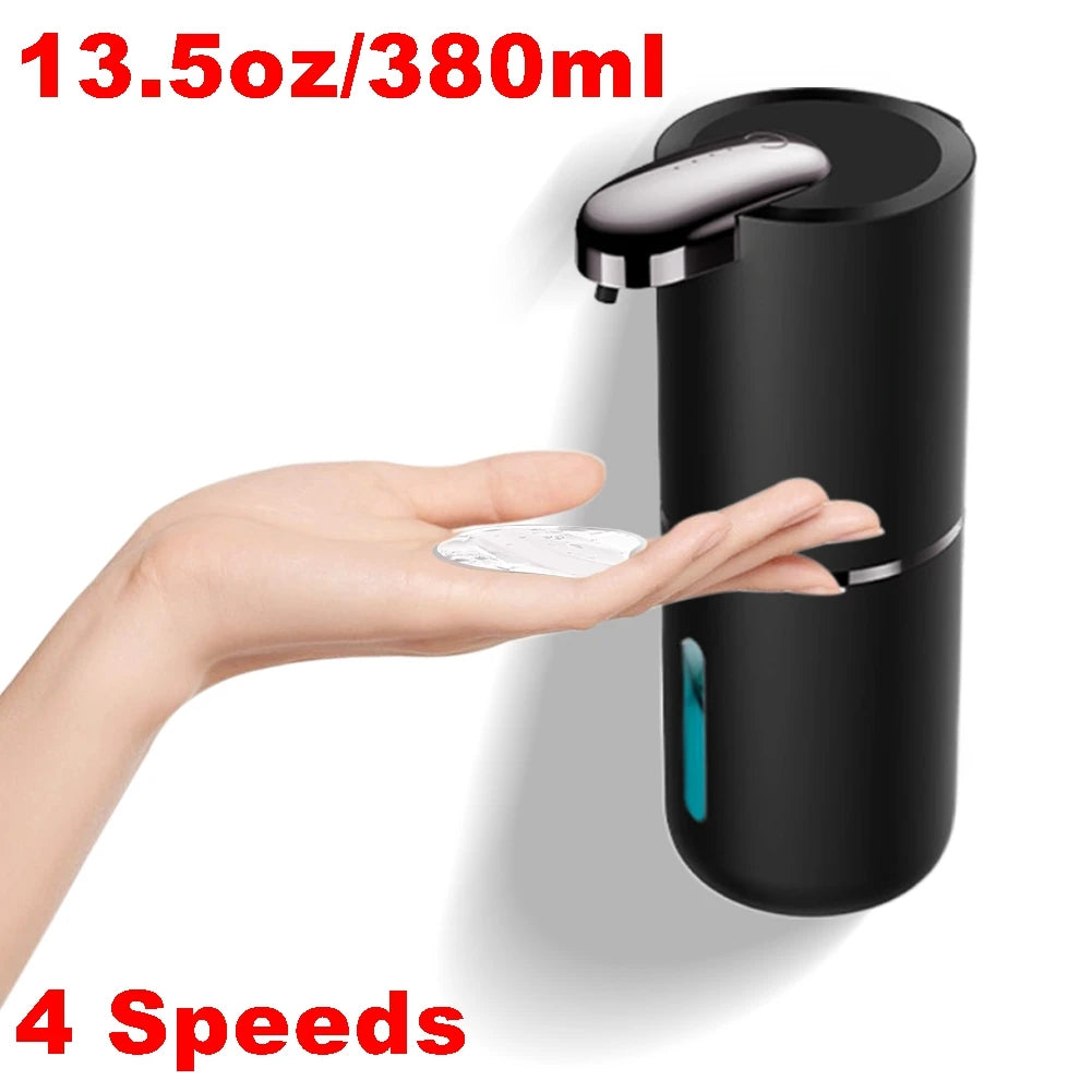 Alloet Touchless Liquid Soap Dispenser – IPX6/IPX7 Waterproof, Battery Powered Automatic Dispenser