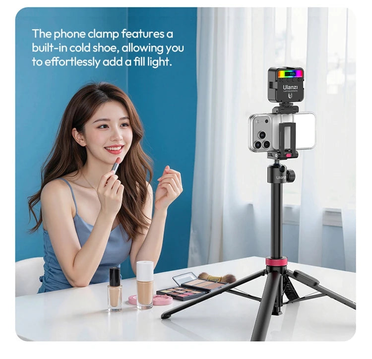 MT-44 B Auto-Deploy Tripod Pole – 1.5m with Bluetooth Remote