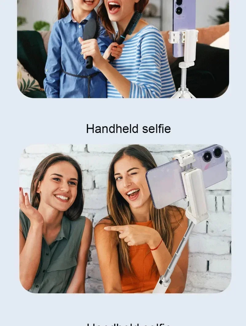 Bluetooth Selfie Stick Tripod – Aluminum Extendable Phone Stand with Remote Control