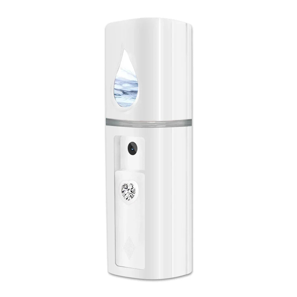 Rechargeable Face Mist Hydrator – Cold Spray Skin Rejuvenation Sprayer