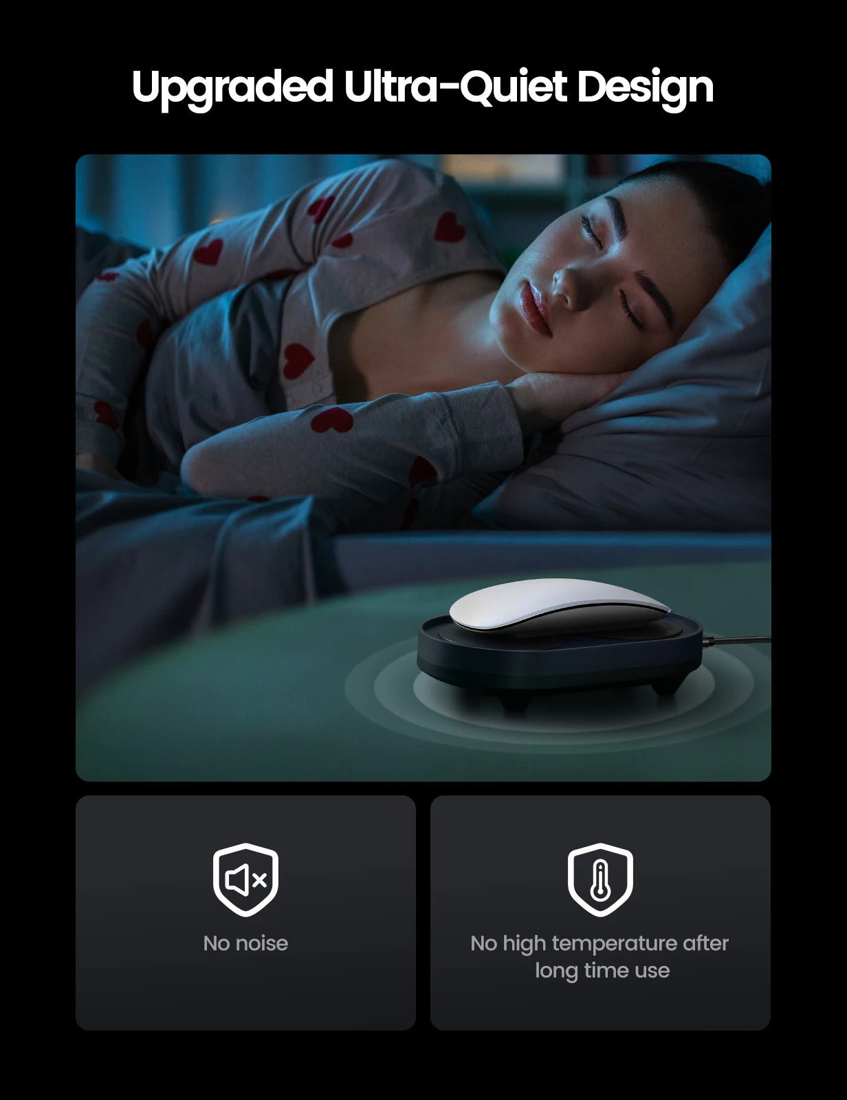 Undetectable Mouse Jiggler Pad – Twin Turntables, No Software Required