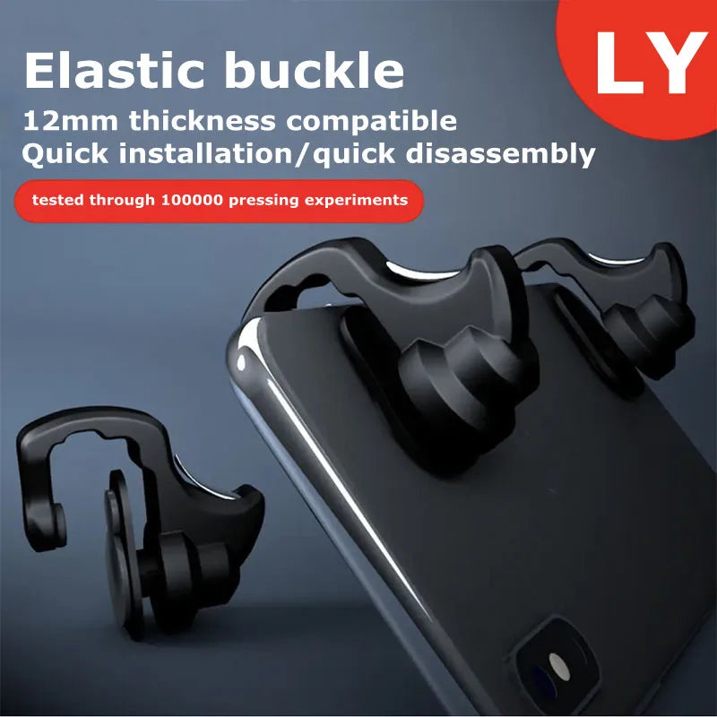 4-Finger Mobile Game Triggers (2PCS) – PUBG L1R1 Physical Buttons for iOS & Android