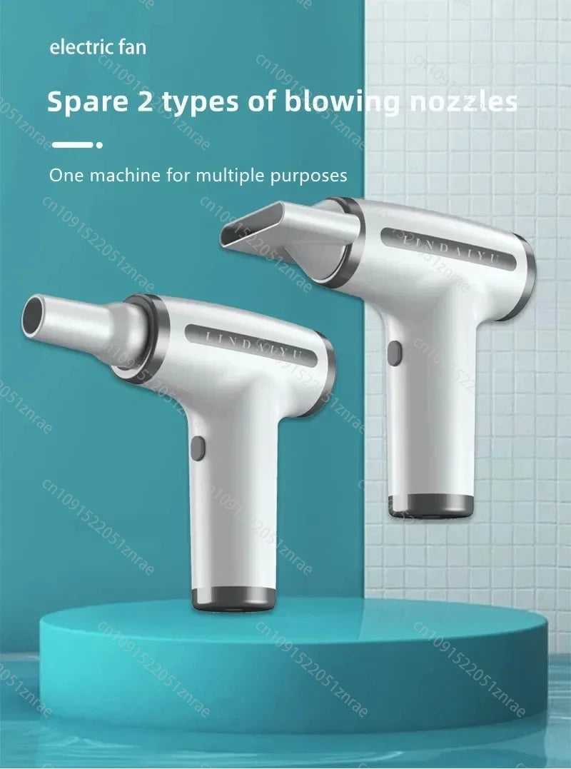 CHUBAN 4-in-1 Wireless Hair Dryer – USB Rechargeable Ionic Travel Blower