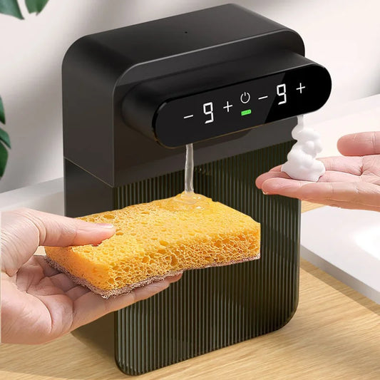 Double Automatic Soap Dispenser – Touchless Dual Soap Dispenser for Bathroom & Kitchen