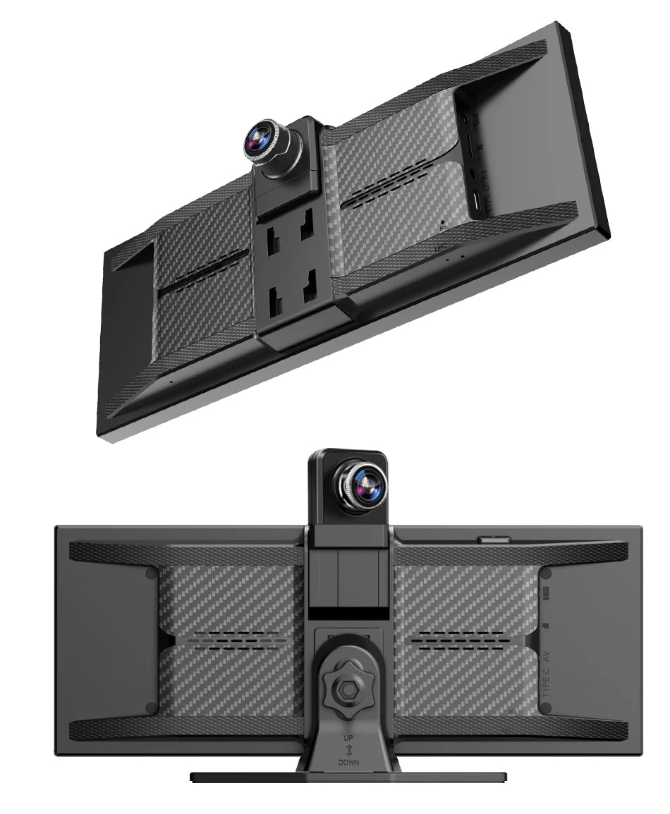 T369 11.26″ Wireless CarPlay Screen with 4K Rotatable Camera