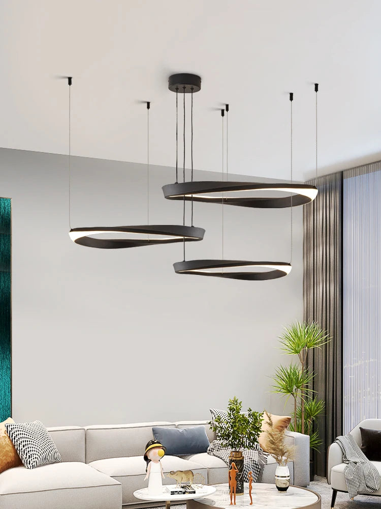 FLDY Modern LED Hanging Light | Round Pendant, Warm / Neutral / Cool White
