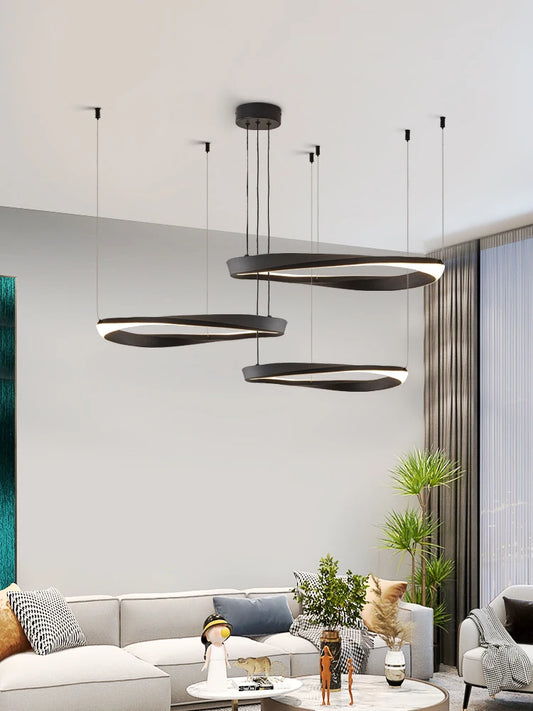 FLDY Modern LED Hanging Light | Round Pendant, Warm / Neutral / Cool White