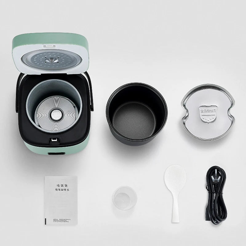 BALASHOV 1.2L Mini Electric Rice Cooker – Compact 200W Rice & Porridge Cooker
