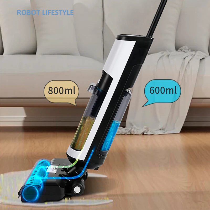 Robot Lifestyle RL9MAX 4-in-1 Steam Vacuum Cleaner – Wet Dry Cleaning, 14000Pa Suction