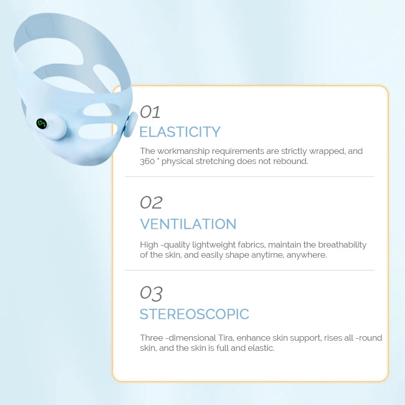 Foreverlily EMS Face Slimming Strap – V-Line Jawline Lifting & Firming Mask