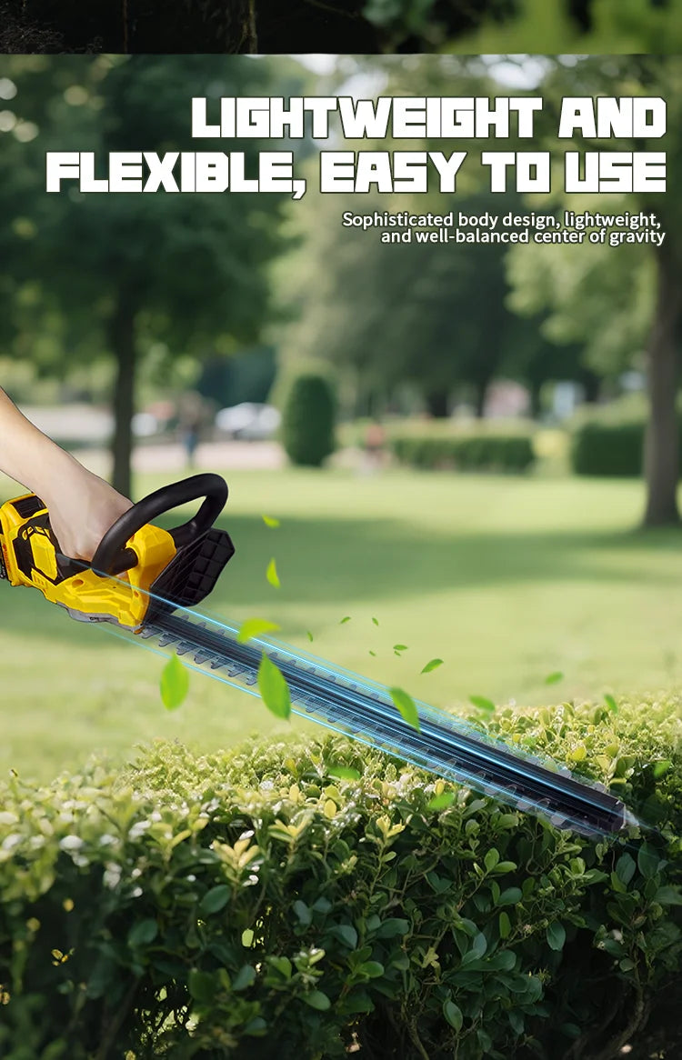 For Dewalt 20v Battery Pins Cordless Electric Hedge Trimmer Brushless – Stainless Steel Blade Garden Cutter (Battery Optional)