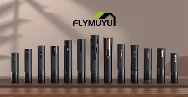 FLYMUYU Electric Wine Aerator Dispenser – USB-C Rechargeable One-Touch Automatic Wine Decanter