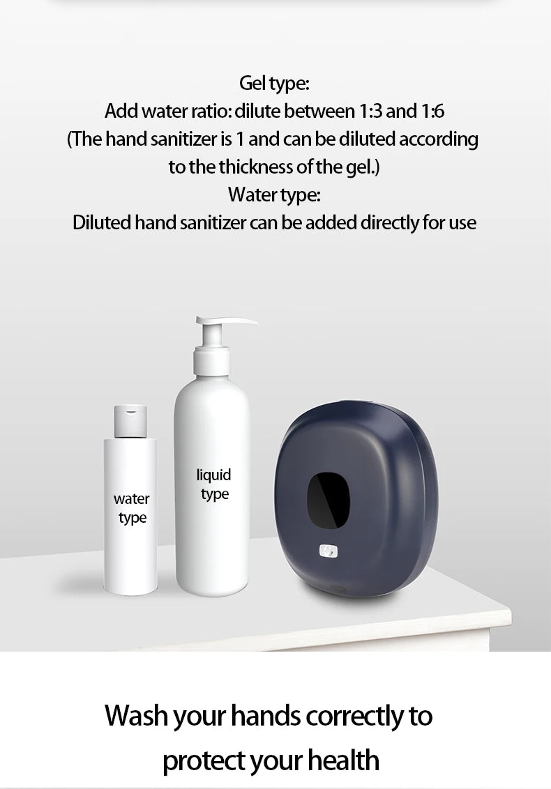 BALASHOV Automatic Foam Soap Dispenser – Touchless Wall-Mounted USB Rechargeable (S1)