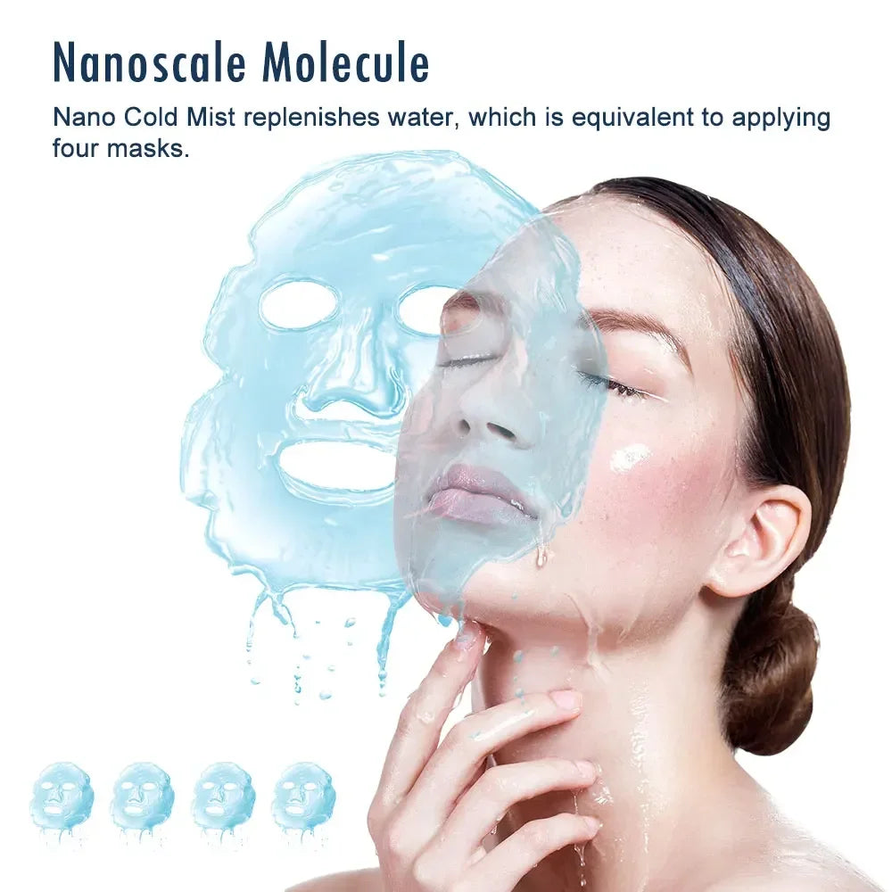 Rechargeable Face Mist Hydrator – Cold Spray Skin Rejuvenation Sprayer